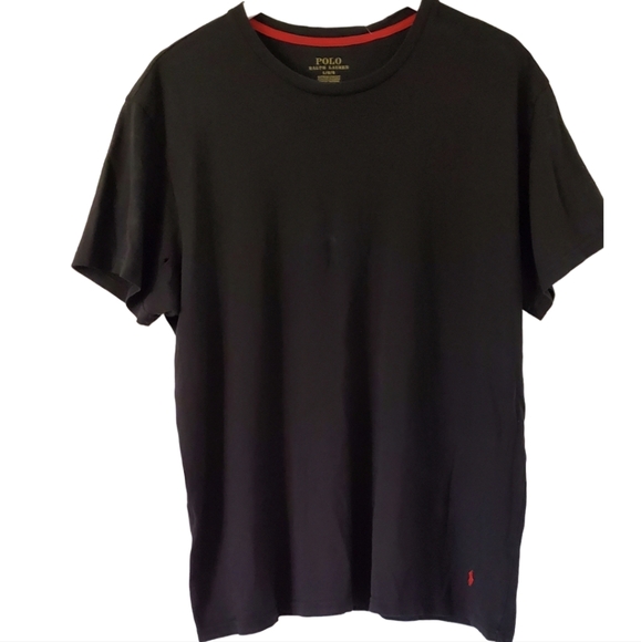 Polo Ralph Lauren Casual  Relaxed Fit Crew Neck T-shirt Black Men's L - Picture 6 of 6